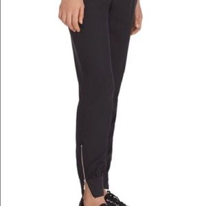 WHBM ankle zip “jogger” pants